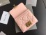 Dior French DiorAddict Wallet In Pink Lambskin