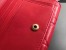 Dior French DiorAddict Wallet In Red Lambskin