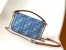 Fendi Baguette Mini Bag in Denim with FF Embroidery 