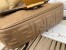 Fendi Baguette Chain Midi Bag In Taupe Nappa Leather