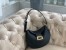 Fendi Small Croissant Hobo Bag In Black Leather