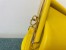 Fendi Small First Bag In Yellow Nappa Leather