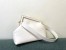 Fendi First Medium Bag In White Nappa Leather