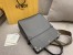 Fendi Regular Flip Tote Bag In Grey Calfskin