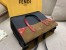 Fendi Regular Flip Tote Bag In Black Calfskin