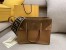 Fendi Large Flip Tote Bag In Brown Calfskin