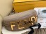 Fendi Fendigraphy Small Hobo Bag In Beige Suede Leather