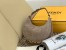 Fendi Fendigraphy Small Hobo Bag In Beige Suede Leather