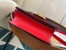 Fendi Karligraphy Bag In Red Calfskin Leather