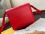 Fendi Karligraphy Bag In Red Calfskin Leather