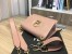 Fendi Kan I F Shoulder Bag In Pink Calfskin