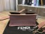 Fendi Kan I F Shoulder Bag In Pink Calfskin