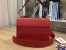 Fendi Kan I F Shoulder Bag In Red Calfskin