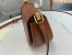 Fendi Moonlight Saddle Bag In Brown Calfskin