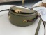 Fendi Moonlight Saddle Bag In Green Calfskin