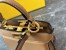 Fendi Peekaboo ISeeU Petite Bag In Beige Nappa Leather
