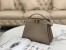 Fendi Peekaboo ISeeU Small Bag In Grey Calfskin