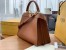 Fendi Peekaboo ISeeU Medium Bag In Brown Leather