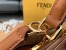 Fendi Peekaboo ISeeU Medium Bag In Brown Leather