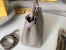 Fendi Peekaboo Mini Bag In Grey Nappa Leather