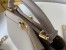 Fendi Peekaboo Mini Bag In Grey Nappa Leather