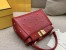 Fendi Peekaboo XS Bag With Star Studs In Red Nappa Leather 