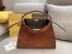 Fendi Brown Peekaboo X Lite Large Suede Bag