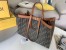 Fendi Peekaboo X Tote In Green Canvas with FF Motif