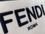 Fendi Large Roma Shopper Bag In Undyed Canvas 