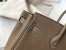 Hermes Birkin 25cm Bag In Taupe Clemence Leather