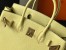 Hermes Birkin 30cm Bag In Jaune Poussin Clemence Leather GHW