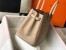 Hermes Trench Clemence Birkin 30cm Bag GHW