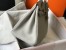 Hermes Birkin 35cm Bag In Pearl Grey Clemence Leather GHW