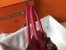 Hermes Birkin 35cm Bag In Rose Red Clemence Leather