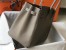 Hermes Birkin 35cm Bag In Tourterelle Clemence Leather