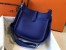 Hermes Evelyne III 29 PM Bag In Blue Electric Clemence Leather