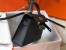 Hermes Kelly Mini II Bag In Black Epsom Leather