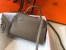 Hermes Kelly Mini II Bag In Taupe Grey Epsom Leather