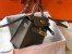 Hermes Kelly Mini II Bag In Taupe Grey Epsom Leather