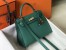 Hermes Kelly 25cm Sellier Bag In Malachite Epsom Leather