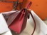 Hermes Kelly 25cm Sellier Bag In Red Epsom Leather