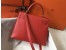 Hermes Kelly 28cm Sellier Bag In Red Epsom Leather