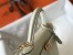 Hermes Kelly 28cm Sellier Bag In White Epsom Leather