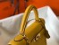 Hermes Kelly 28cm Sellier Bag In Yellow Epsom Leather