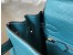 Hermes Kelly 32cm Retourne Bag In Blue Jean Clemence Leather