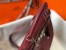 Hermes Kelly 32cm Retourne Bag In Bordeaux Clemence Leather