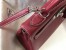 Hermes Kelly 32cm Retourne Bag In Bordeaux Clemence Leather