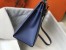 Hermes Kelly 32cm Sellier Bag In Blue Agate Epsom Leather