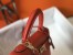 Hermes Kelly 32cm Sellier Bag In Red Epsom Leather