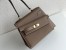 Hermes Kelly En Desordre 20 Handmade Bag In Taupe Epsom Calfskin